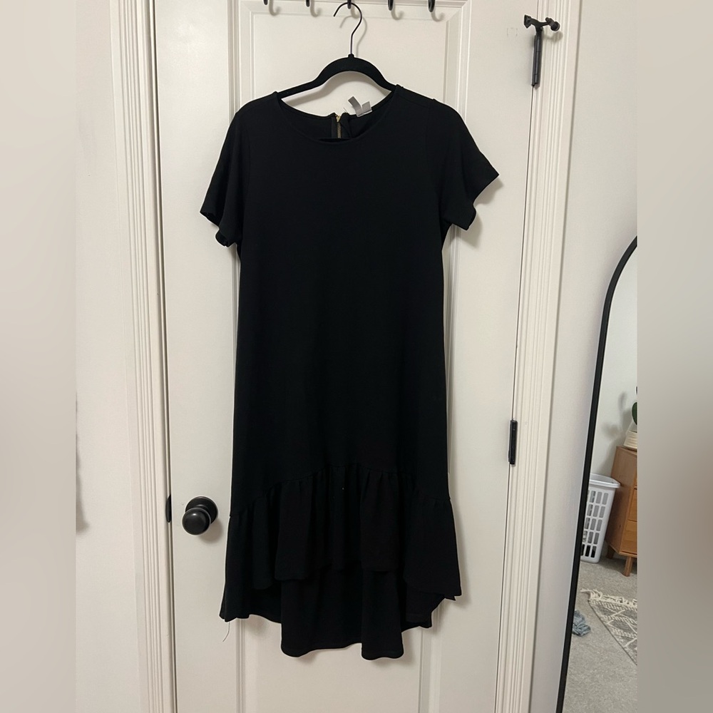 ASOS Black High Low Dress